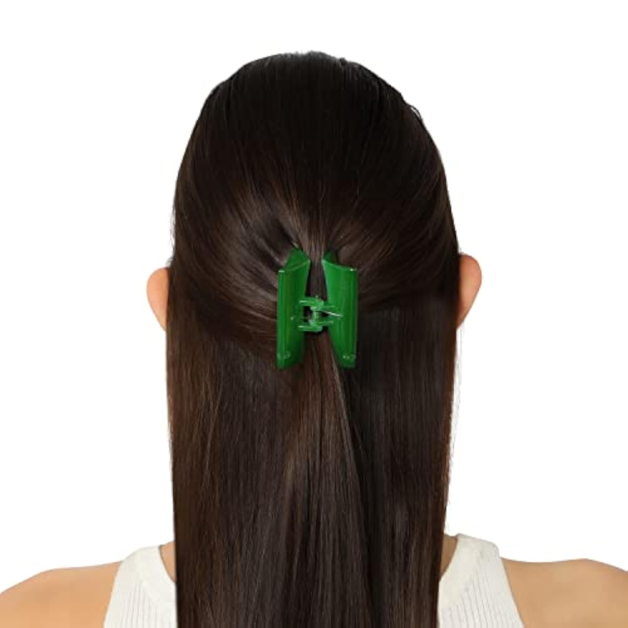 Set of 6 Medium Size Acrylic Claw Hair Clips